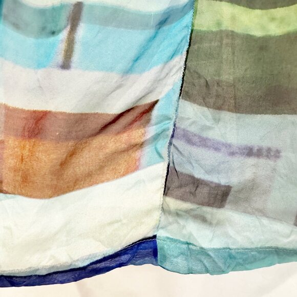 Rag & Bone 100% Silk Tribeca Abstract Mini Dress Party Luxury Contemporary 2 - Picture 9 of 10